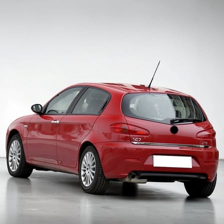 Alfa Romeo 147 2003-2010 Arka Cam Silecek Kolu Kapak Silgi Seti