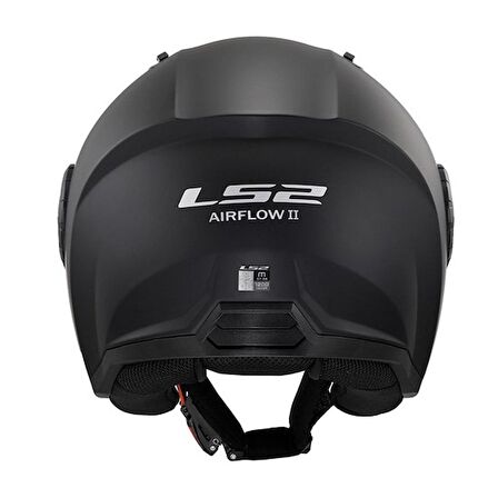 LS2 AIRFLOW 2 MAT SİYAH KASK L