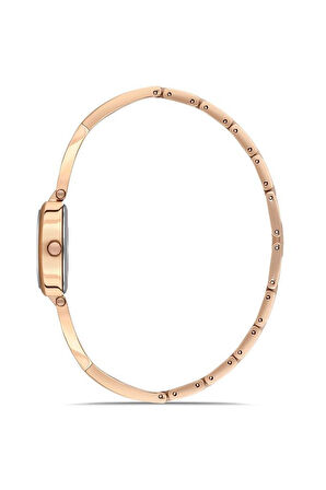 ELEGANGS EL2455.3 DİKDÖRTGEN ROSE GOLD TAŞLI KADIN KOL SAATİ