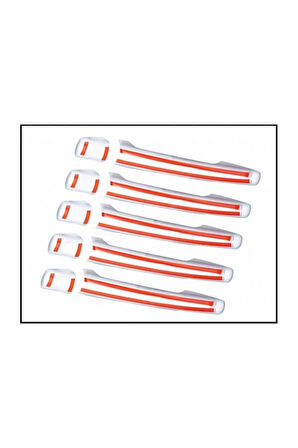 Fiat Scudo Krom Kapı Kolu 5 Kapı 2007-2016 Arası Paslanmaz Çelik (ÇİFT DELİK)