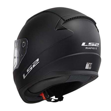 LS2 RAPID 2 MAT SİYAH KASK (L)