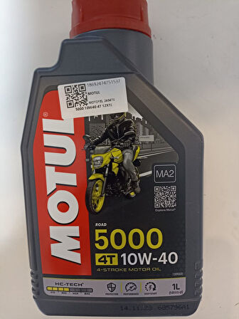 MOTUL 5000 10W40 4T 12X1L