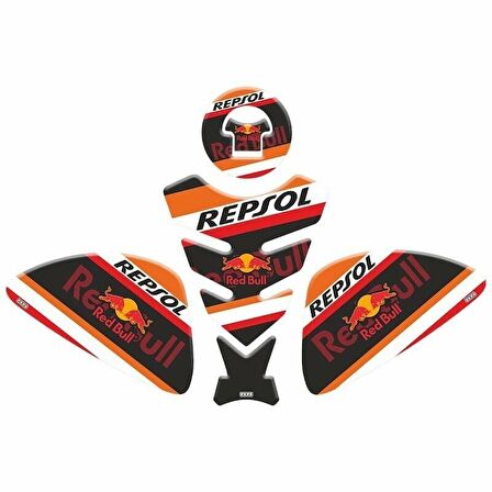 GOGO HONDA CBR CC UYUMLU TANK PAD SET 004