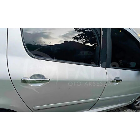 Peugeot 307 Krom Kapı Kolu 4 Kapı 2000 Üzeri P. Çelik