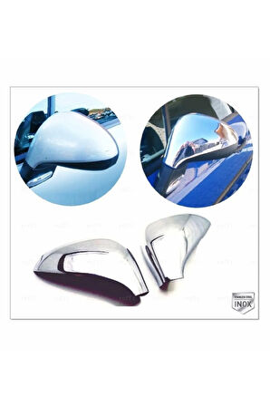 Peugeot 308 Krom Ayna Kapağı 2 Prç. 2007-2013 Arası P. Çelik