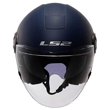 LS2 CLASSY MAT NAVY MAVİ KASK S