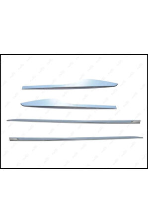 Renault Clio 4 Grandtour Krom Yan Kapı Çıtası 4 Kapı 2012 -2019 Arası P.çelik uyumlu