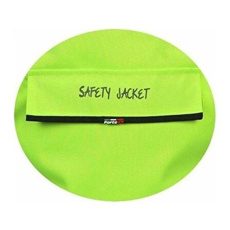 FORTE GT REFLEKTİF YELEK HGS CEPLİ (XXL BEDEN)