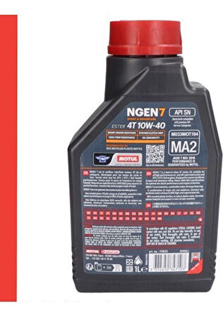 MOTUL NGEN 7 10W-50 4T