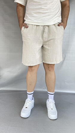 Difransel Keten Şort