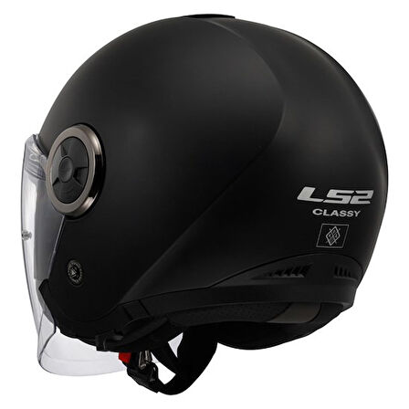 LS2 CLASSY MAT SİYAH KASK M