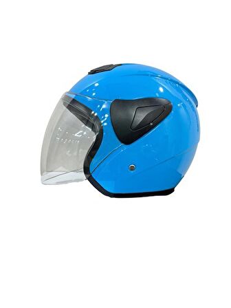 SWAY SW633 MAVİ YARIM KASK M