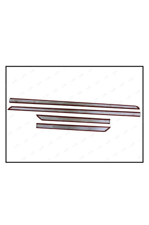 Vw Passat 3b Uyumlu Krom Yan Kapı Çıtası 4 Kapı 1996-2005 Arası P. Çelik