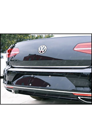 Vw Passat B8.5 Krom Bagaj Alt Çıtası 2019 Ve Üzeri Paslanmaz Çelik