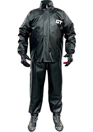 FORTE GT PVC TAKIM YAĞMURLUK SİYAH (2XL)