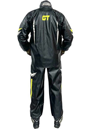 FORTE GT PVC TAKIM YAĞMURLUK SİYAH (2XL)