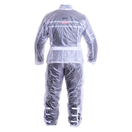 GP KOMPOZİT GP KOMPOZİT YGM01 MOTOSİKLET ALT ÜST TAKIM YAĞMURLUK ŞEFFAF L BEDEN