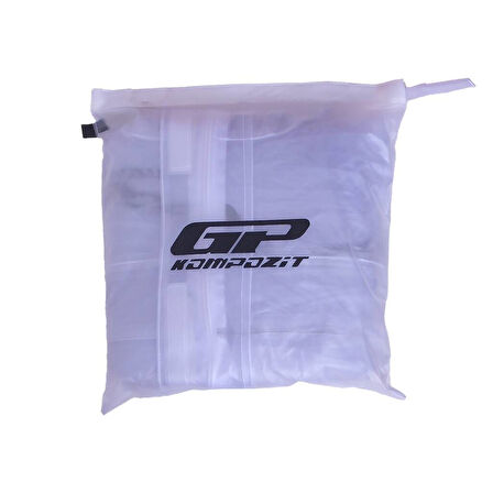 GP KOMPOZİT GP KOMPOZİT YGM01 MOTOSİKLET ALT ÜST TAKIM YAĞMURLUK ŞEFFAF L BEDEN