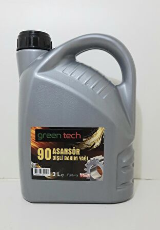 greentech 90 ASANSÖR DİŞLİ BAKIM YAĞI 3 LİTRE