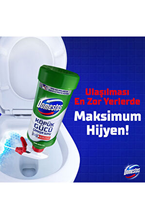 Domestos Köpük Gücü Çam Ferahlığı 450 ml x1 + Köpük Gücü Kar Beyaz 450 ml x1