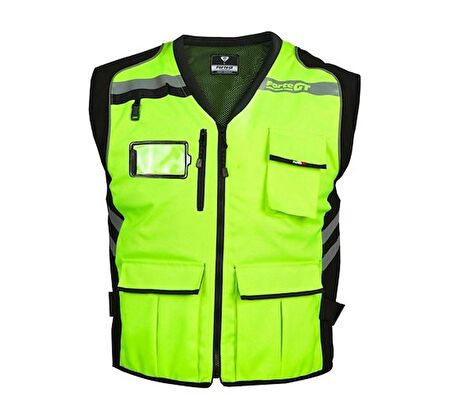 FORTE GT REFLEKTİF YELEK HGS CEPLİ (4XL BEDEN)