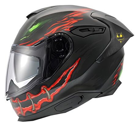 NEXX Y.100R NIGHT RIDER MAT SİYAH KASK 2XL