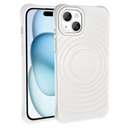 Gpack Apple iPhone 14 Kılıf Magsafeli Airbagli Mat Silikon Hepi Kapak