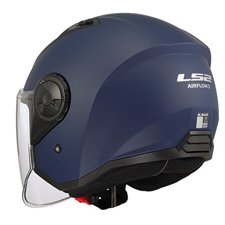 LS2 AIRFLOW 2 MAT NAVY MAVİ KASK S