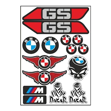 GOGO A4 STİCKER 051 TEK PAKET ÇOKLU STİCKER