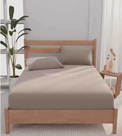 AP Urban Çift Kişilik Bej Çarşaf