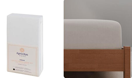 AP Urban Çift Kişilik Krem Çarşaf