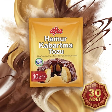 Afia Hamur Kabartma Tozu Poşet 30x10lu