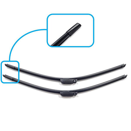 Seat Altea 2004-2009 Ön Cam Silecek Takımı 65x65cm