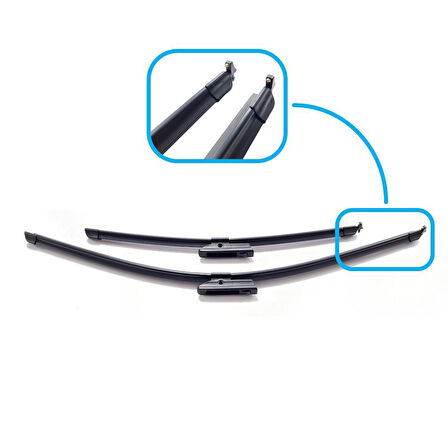 Citroen C4 Cactus 2014-2020 Ön Cam Silecek Takımı 65x43cm