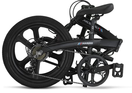 Mosso Marine 20 Jant 12K H.Disk 7 Vites Katlanır Bisiklet Mat Siyah