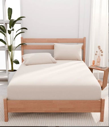 Apricitas Home Tek Kişilik 100x200 Çarşaf Seti Urban Krem AP52T20210955