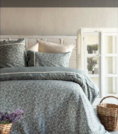 Apricitas Home Çift Kişilik Krep Nevresim Takımı Galvin Olive AP53T20211657 