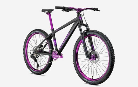Kron Rebel 27.5 Jant 16.5K 8 Vites H.Disk Fren Dağ Bisikleti M.Siyah Mor