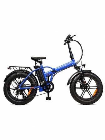 Corelli Truva Rım 20 Jant 42K Folding Fat Bike Elektrikli Bisiklet Navy Blue