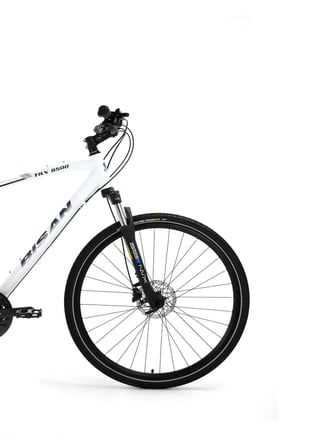 Bisan TRX 8500 700C 50CM Şehir Bisikleti Mat Beyaz Lacivert