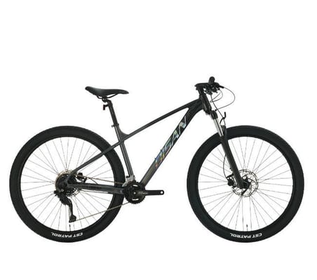 Bisan Bold 9.2 29 Jant 43 Cm 18 Vites H.Disk Dağ Bisikleti Siyah Gri