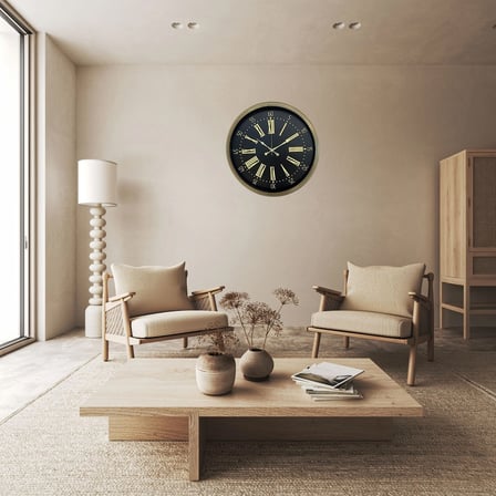 Antique Legacy Eskitme 52 Cm Duvar Saati iegxx