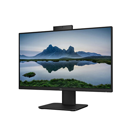 Asus V440 Intel Core i5 13420H 8GB 256GB SSD 23.8" FHD W11H All in One Bilgisayar Siyah & USB Bellek