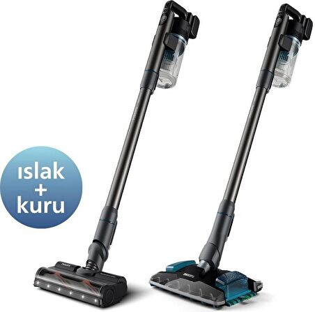 Philips XC8057/01 Aqua Plus 8000 Serisi – Islak & Kuru Dik Süpürge