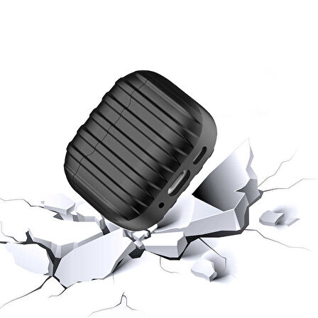 Gpack Apple Airpods Pro 2 Uyumlu Kılıf Şerit Desenli Airbag 30