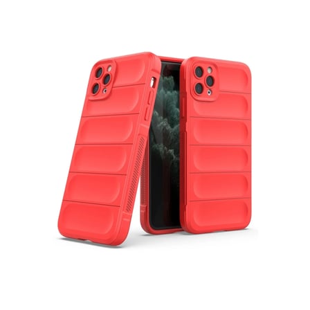 Apple iPhone 11 Pro Kılıf Optimum Silikon - Kırmızı