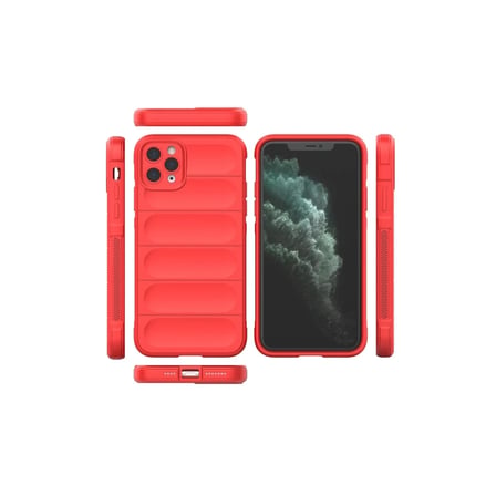 Apple iPhone 11 Pro Kılıf Optimum Silikon - Kırmızı