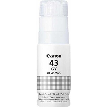 Canon GI-43 Gri Orjinal Mürekkep Kartuş G640