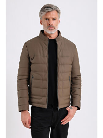 Arnold Erkek Şişme Deri Mont