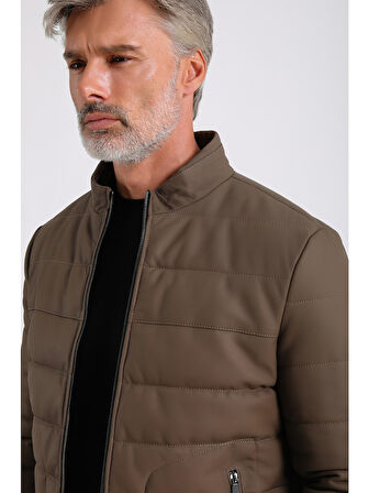 Arnold Erkek Şişme Deri Mont